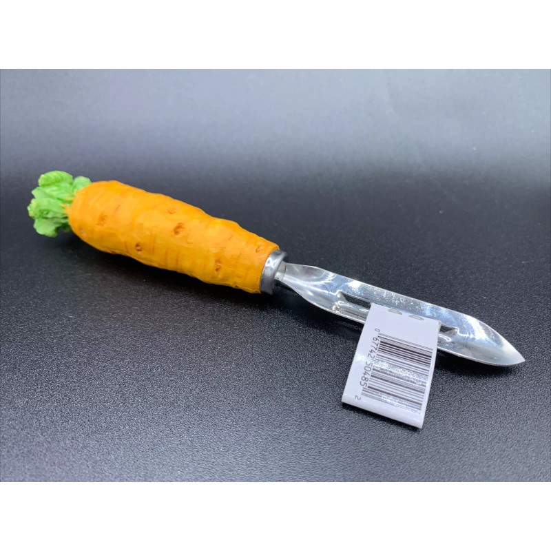Cooking Concepts CARROT HANDLE Designer Stainless Vegetable - Potato Peeler