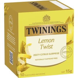Twinings Lemon Twist Tea Bags 10 Pack