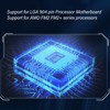 H81A Motherboard Dual Channel DDR3 Memory Support LGA 1150 Pin