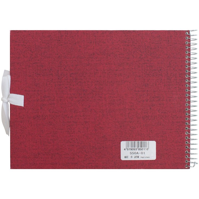 マルマン スケッチブック アーチストメダリオン F0 レッド S50A-01