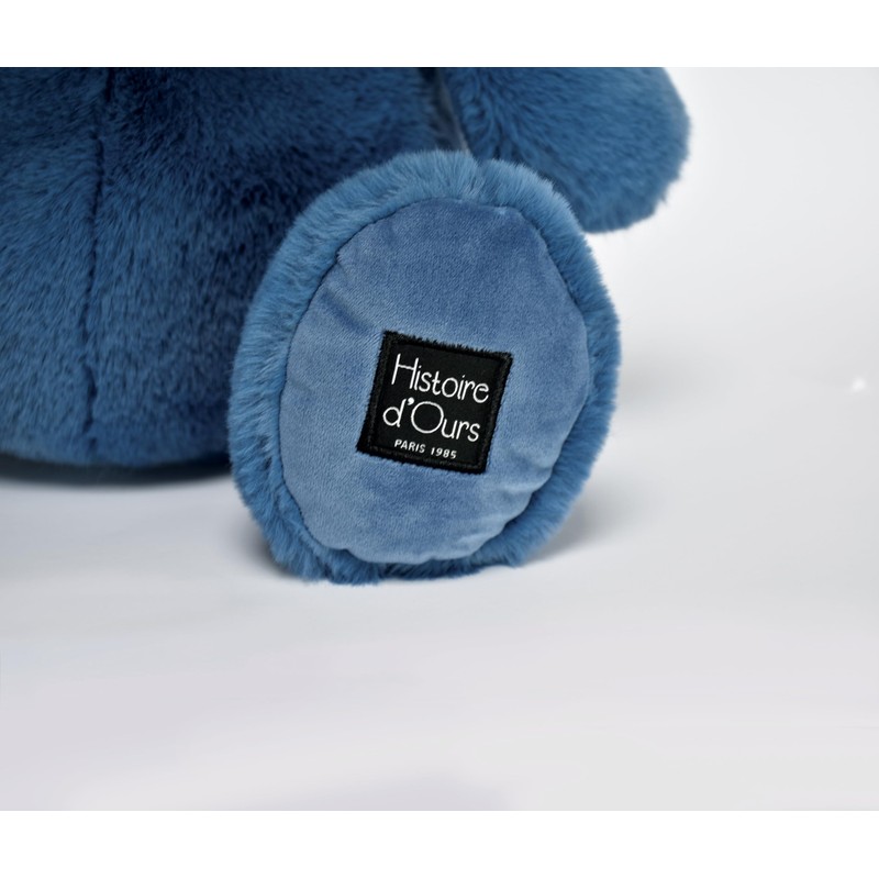 Carletto Histoire d'Ours HO3109 Peluche Hippopotame Hippo Hippo Blue 25