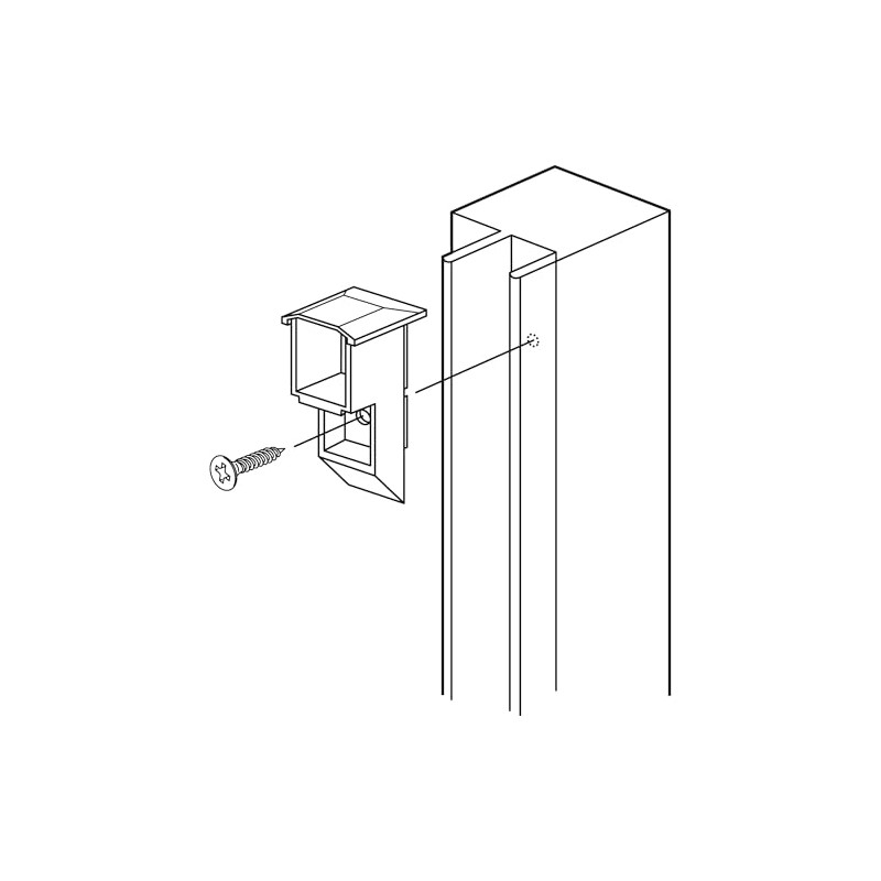 Prime-Line H 3918 Single or Double Hung Window Sash Cam,