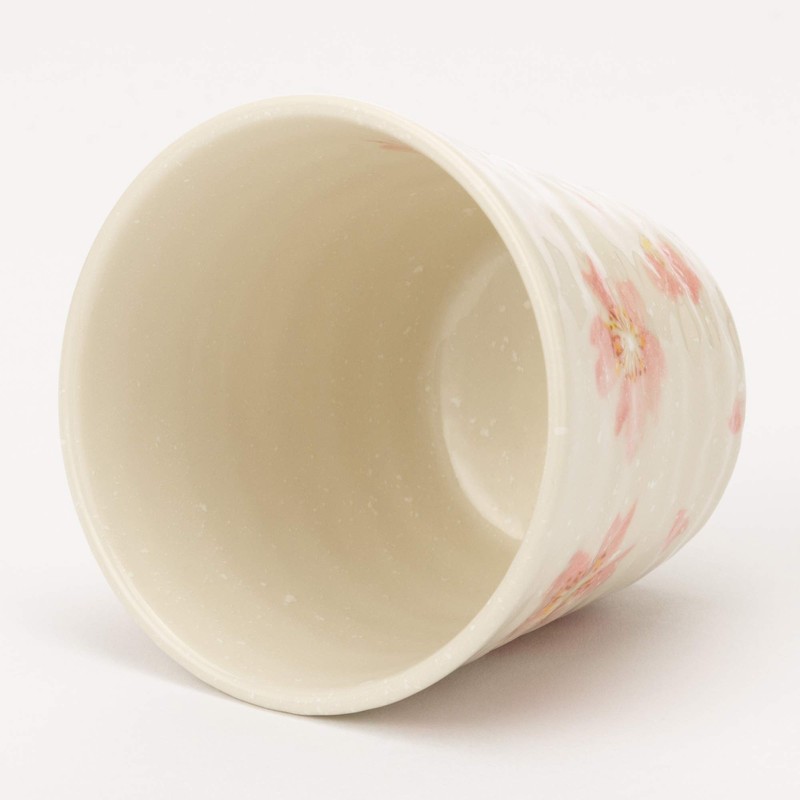 Mino W20060 Cherry Blossom Dance Warp Tea Cup, Pink