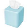 Livelab Tissue Box Cover and Holder - Square Plastic Decorative