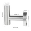 Towel Hooks, Wall Hanging Hooks, 304 Stainless Steel, Washroom, Bathroom,