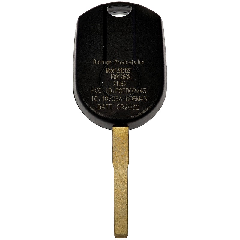 Dorman 99315ST Keyless Entry Transmitter Compatible with Select Ford Models
