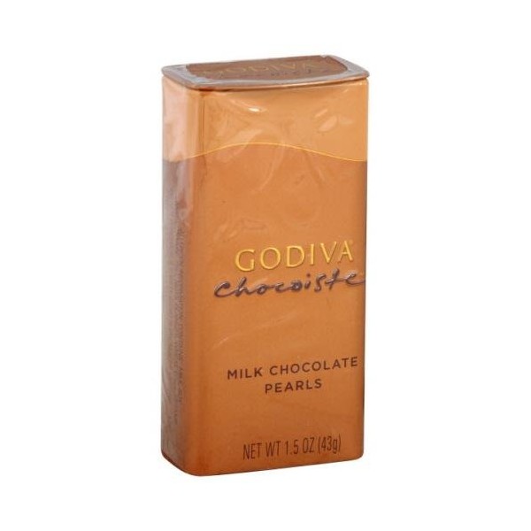 Godiva, Choc Box Milk Pearl, 1.5 OZ (Pack of 18)