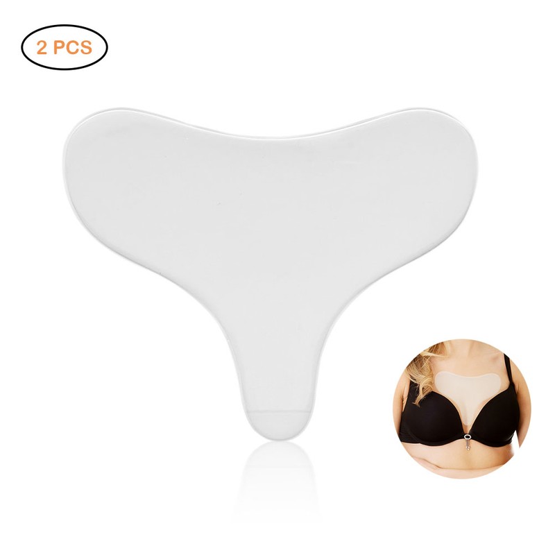 Cleavage Pads T Shaped Anti Wrinkle Silicone Cleavage Pads Self