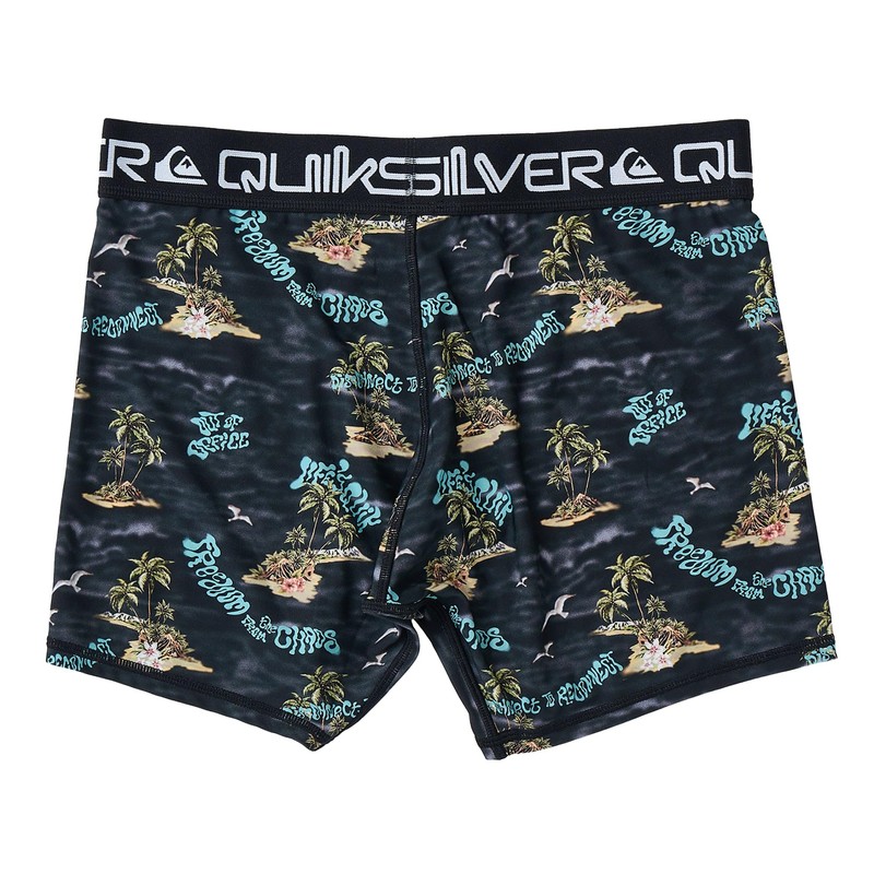 Quiksilver CONNECT Men's Swim Shorts, Black, XL