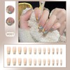 Nail Tip, Long False Claws, Stylish, Cat Eye Stone, Long,
