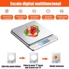 Báscula Digital de Cocina, Bascula Digital, Bascula Cocina, Báscula para