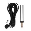Professional Condenser Microphone Lavalier Lapel Mic Clipon Instrument Microphone for