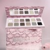 DE'LANCI Eyeshadow Palette Matte Gray & Black Smokey Eyes -