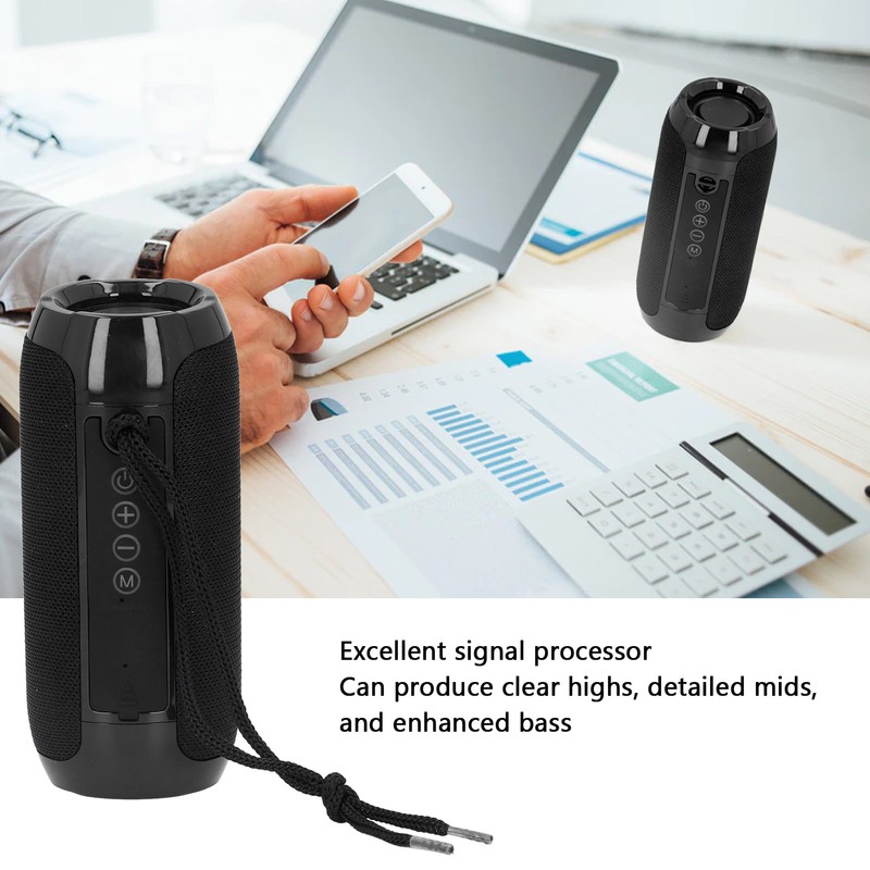 Portable Bluetooth Speaker USB Charging Outdoor Wireless Stereo Speaker Built