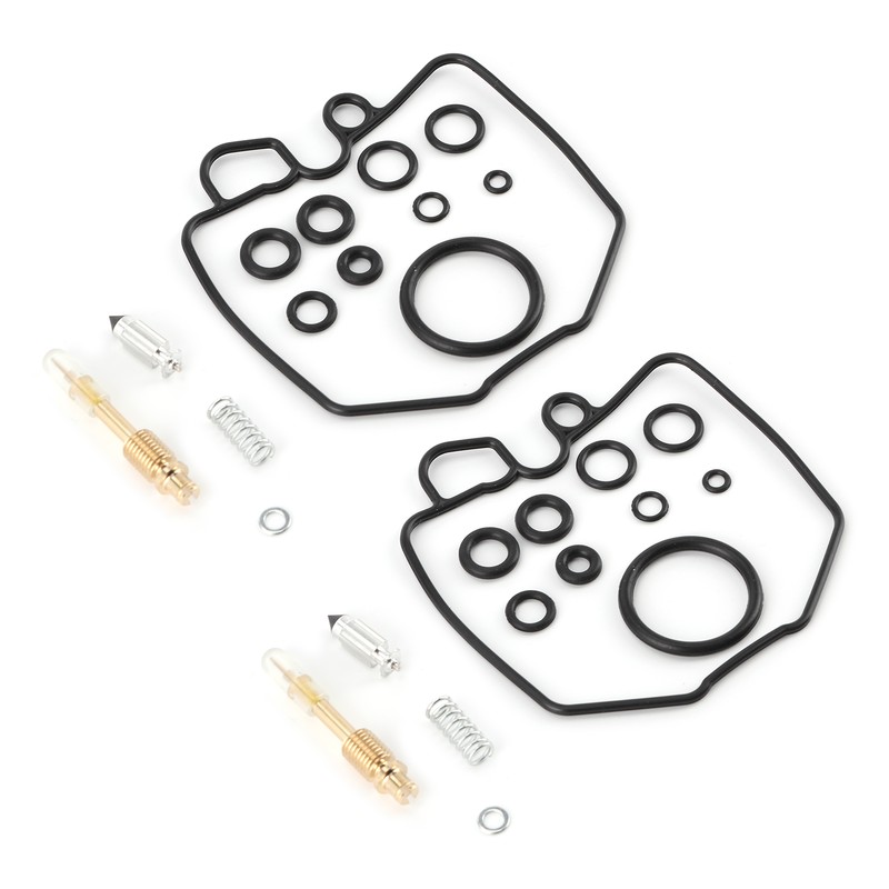 2 Sets Motorcycle Overhaul Carburetor Rebuild Kit Fit for Honda