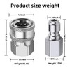 Pressure Washer Quick Connect Fittings,NPT 3/8 inch Stainless steel Spray