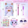 Sicbanna Cat Diary with Lock and Key, Gift for 6