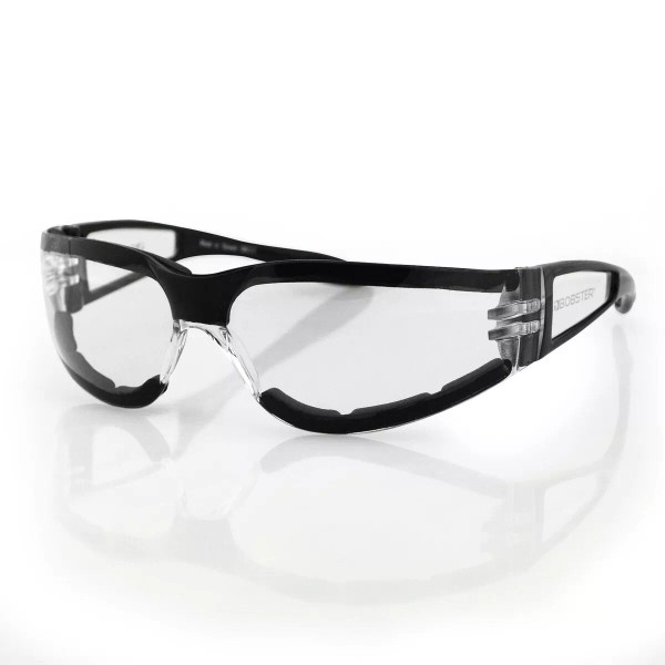 Bobster® Shield 2 Gloss Black Frame Clear Lens