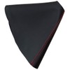 AERZETIX: Gear Stick Gaiter Faux Leather Black with Red Stitching