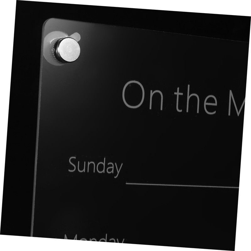 Operitacx Rewritable Message Board Dry Erase Boards For Fridge Weekly