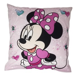 Theonoi Children's Cushion Cover Decorative Cushion Cover 40 x 40 cm without Filling without Cushion Made of Cotton (Minnie)