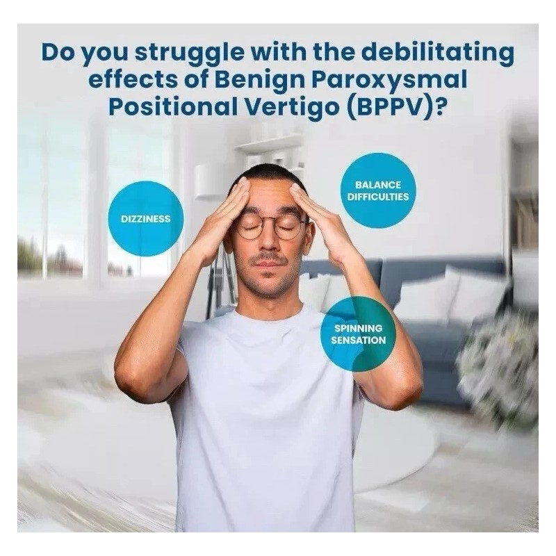 Dizzy Fix Vertigo Exercise Trainer for Home Use Drug Free