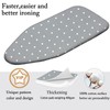MZXcuin Small Ironing Board Cover Scorch Resistant, Table top Ironing