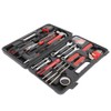 SOONEEDEAR 148pcs Iron Household Tool Set Red,General Home/Auto Repair Tool