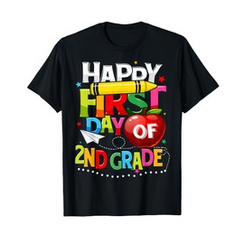 Happy First Day Of 2nd grade teacher team Second grade Kids T-Shirt