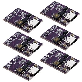 6 Pieces QC/PD/AFC Power Supply Trigger Module: Fast Charge Trigger USB-C 5V 9V 12V 15V 20V DC Spoof Scam Fast Charge Trigger Polling Detector USB-PD Notebook Power Supply Change Board Module