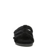 Vionic Adjustable Open-toe Slipper With Orthotic Arch Support Black -
