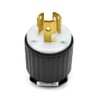 Superior Electric YGA031 Twist Lock Electrical Plug, 3P 15A 277V