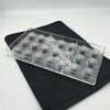 Polycarbonate 21 Cups Chocolate Bomb Mold Spiral Bullet Chocolate Bon