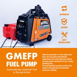 GENMAX12V DC Gasoline Electric Fuel Pump GMEFP, unattended and high efficient, GENMAX Special design for small inverter generators, auto pumping gasoline, non-stop operation(GMEFP)