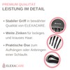 ELEXACARE Styling Comb Afro Comb - Coarse Tooth Finger Styler