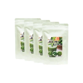 Natsukosha Japanese 3 types of Green Soup Powder, 3.5 oz (100 g) x 4, Aluminum Bag with Zipper
