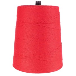 Craft County Decorative Wrapping Twine – Red Cotton (2 Pound Cone)