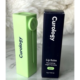 Curology Lip Balm Sunscreen SPF 30, Broad Spectrum Sun Care Vegan Mint Lot x2