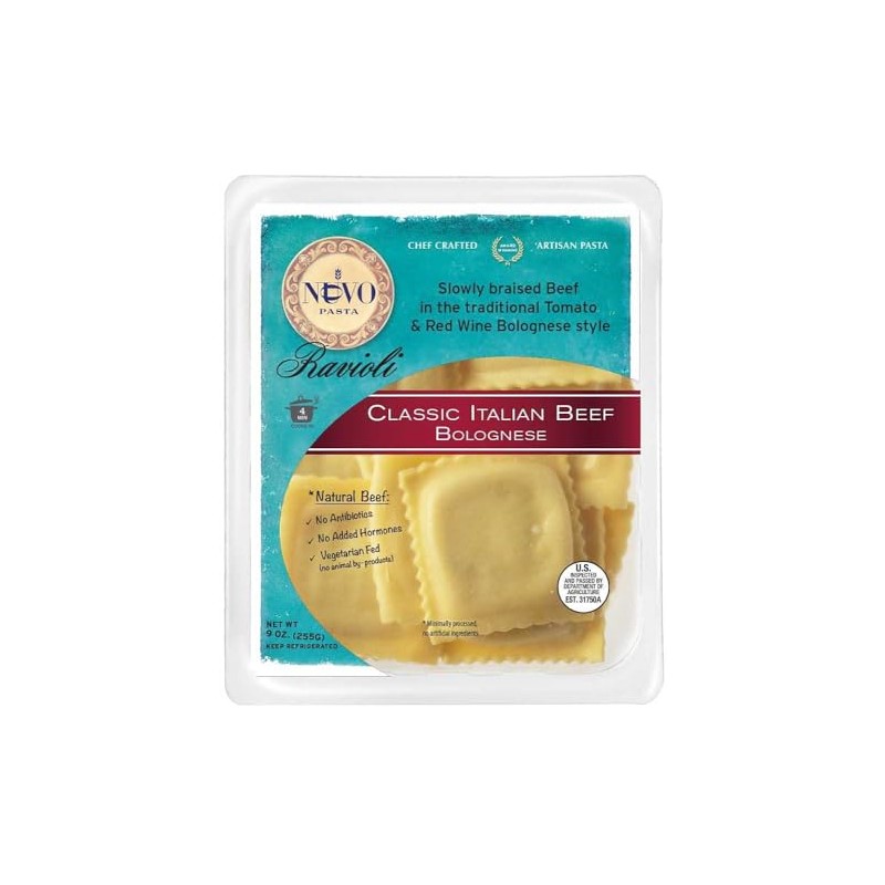 Nuovo Classic Italian Beef Ravioli (Case of 6)