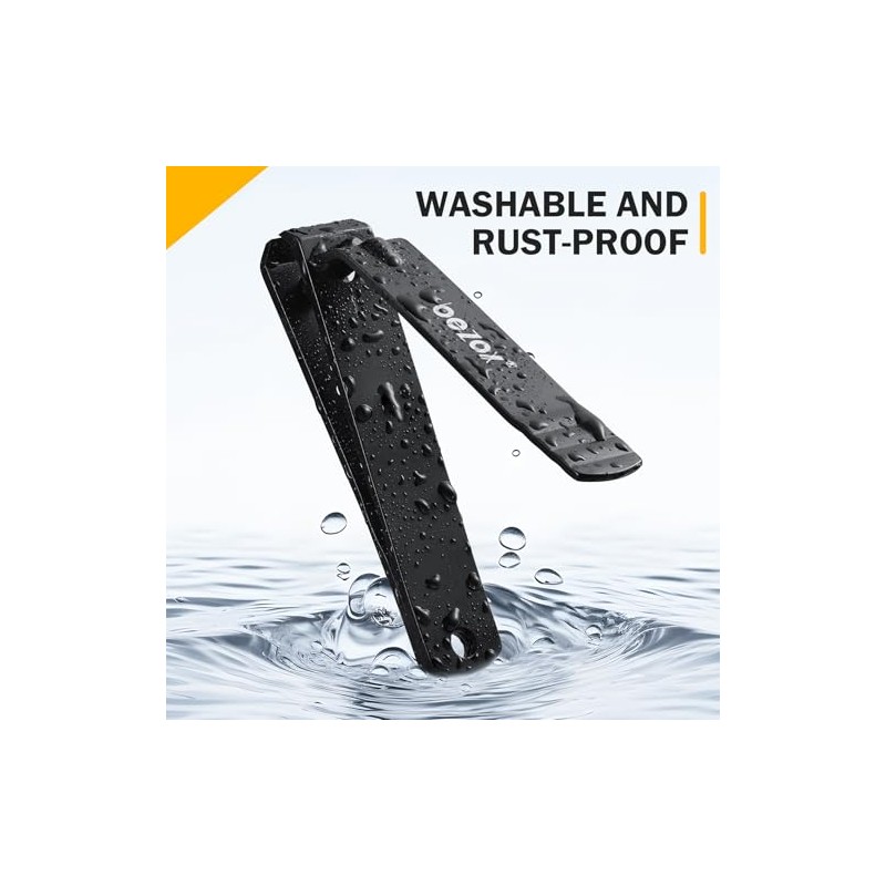 BEZOX BEZOX Sharp Curved Blade Finger Nail Clippers, Heavy Duty