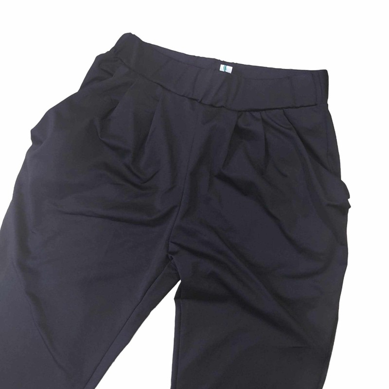BlackCoco Women's Sarouel Pants, Loose Fit, Yoga, Long, Stretchable, Black,