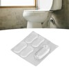20PCS Toilet Lid Bumper Transparent Silicone Toilet Lid Bidet Replacement