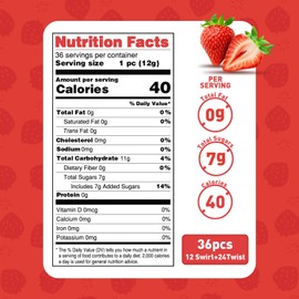 Pink Twisty and Swirl Lollipops, Pink Candy Individually Wrapped Suckers, Valentine’s Lollipops Candy Bulk, Kid's Lollipop for Birthday Party, Strawberry Flavor 36 Pack