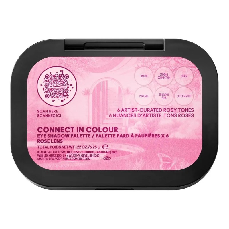 Paleta de Sombras MAC Connect In Colour | Rose Lens