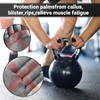 JOWILIN Anti-Slip Workout Grips, 1 Pairs Ergonomic Rubber Hand Protector