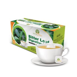 Bitter Leaf Digestive Tea. Caffeine Free. (20) Herbal Tea Bags Made in USA