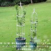 White / Diameter 7.9 inches (20 cm), Height 43.3 inches