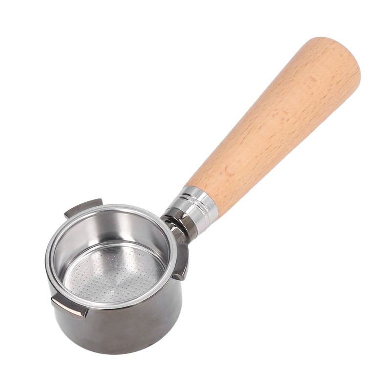 51mm Bottomless Coffee Portafilter Zinc Alloy Coffee Filter Handle For