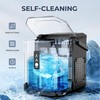 Euhomy Portable Countertop Ice Maker - 9 Cubes in 6