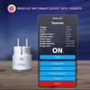 NOUS Tasmota Socket NOUS A1T, Smallest WiFi ESP8266 Smart Plug,
